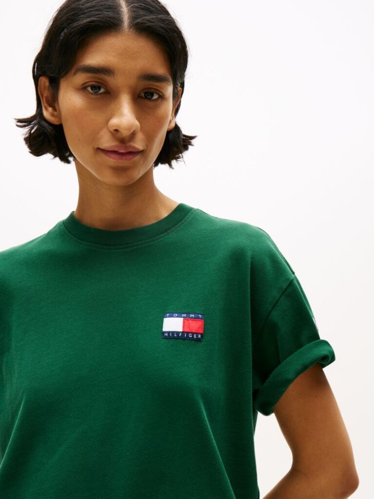 Verde Tricou Cu Logo Pe SpatecHilfiger Sailing   Unisex
