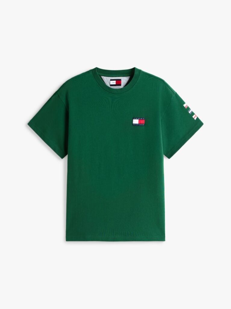Verde Tricou Cu Logo Pe SpatecHilfiger Sailing   Unisex