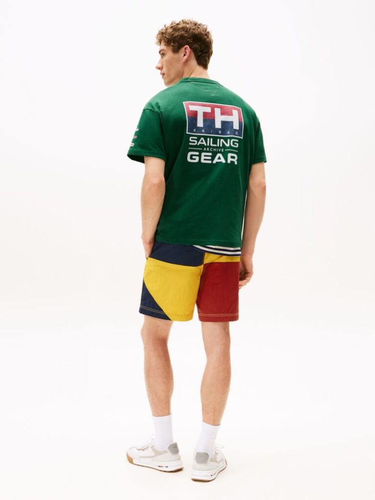 Verde Tricou Cu Logo Pe SpatecHilfiger Sailing   Unisex