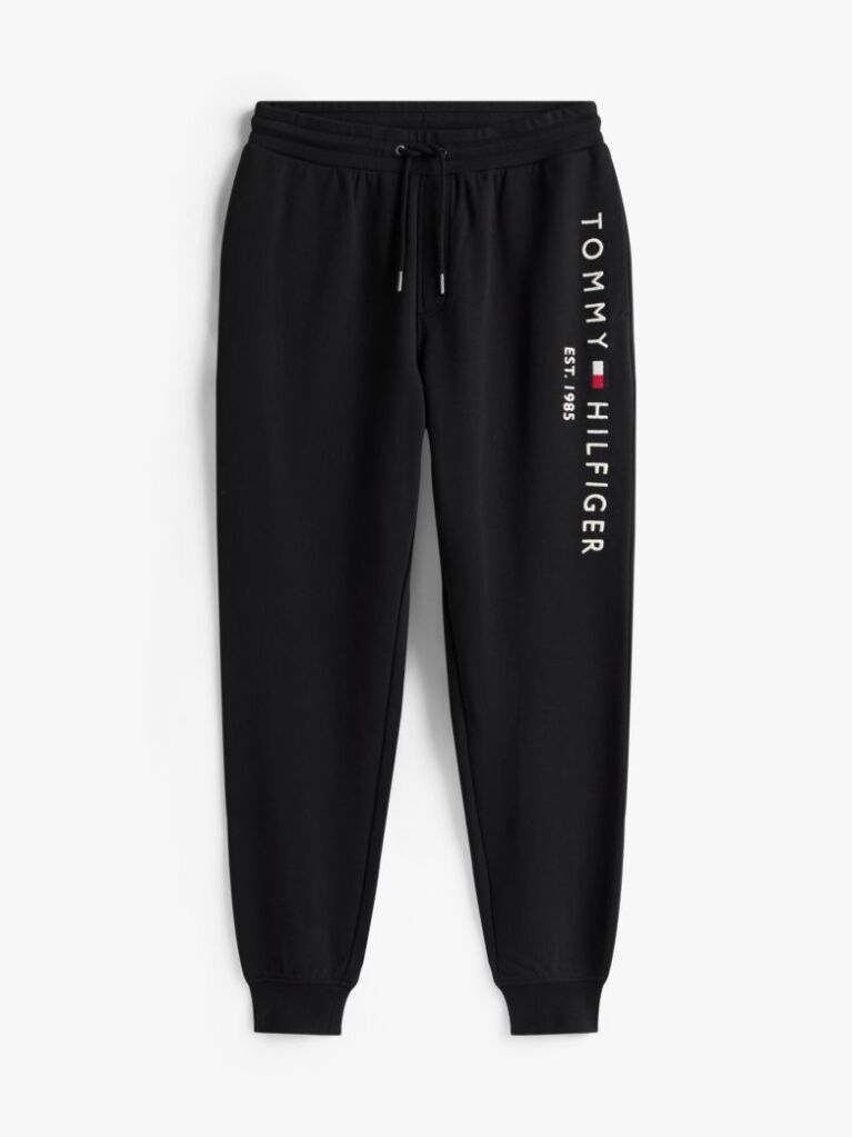 Negru Pantaloni Cu Logo Tommy  Barbati