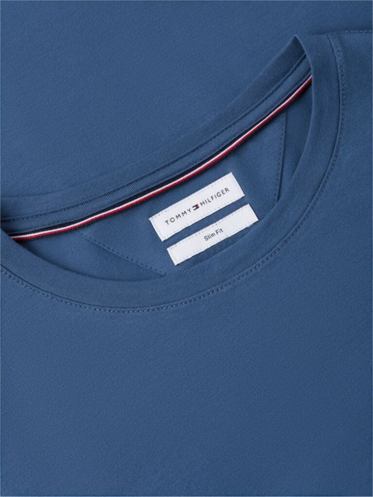 Blue Tricou Cu Maneca Lunga Extra Slim Fit  Barbati