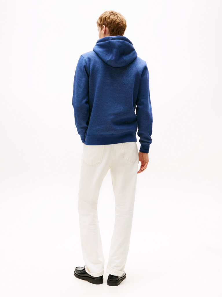 Blue Tommy Logo Hoody  Men