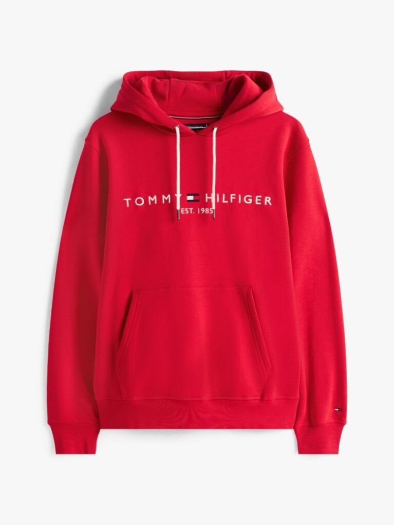 Rosu Hanorac Cu Logo Tommy  Barbati