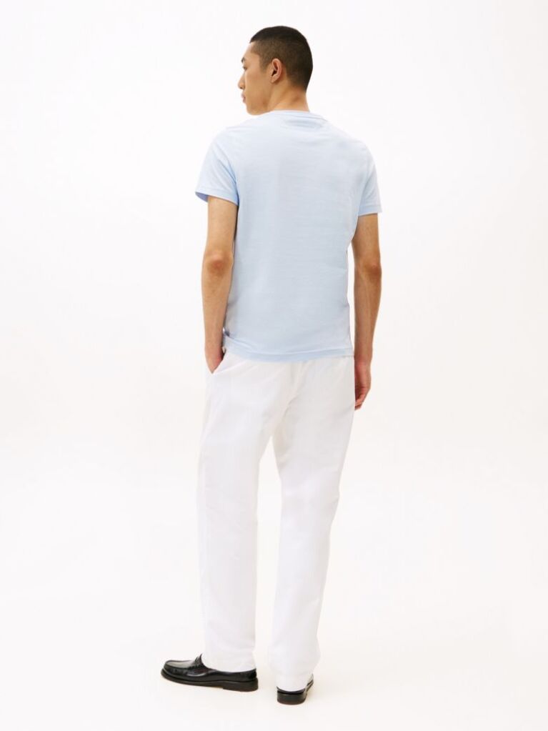 Blue Logo Slim Fit Jersey T-Shirt  Men