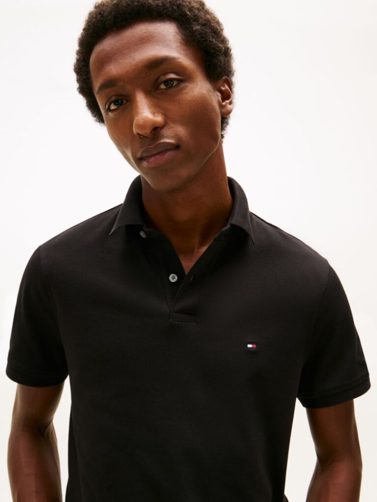 Negru Polo Regular Fit 1985 Collection  Barbati