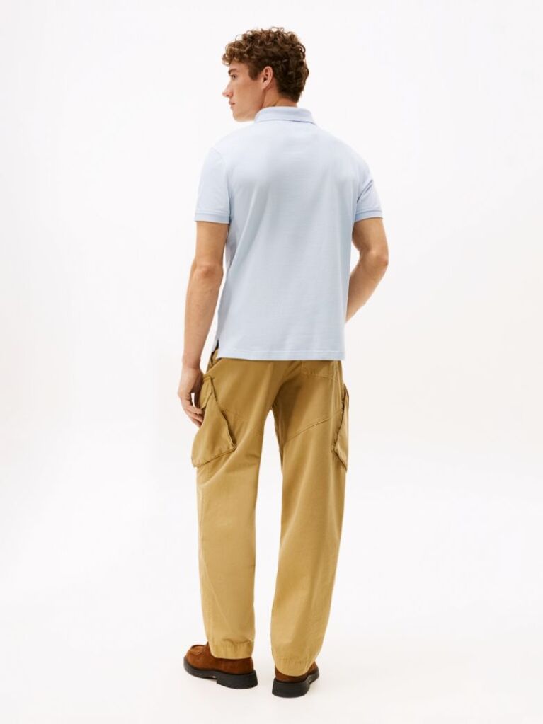 Blue 1985 Collection Regular Fit Pique Polo  Men