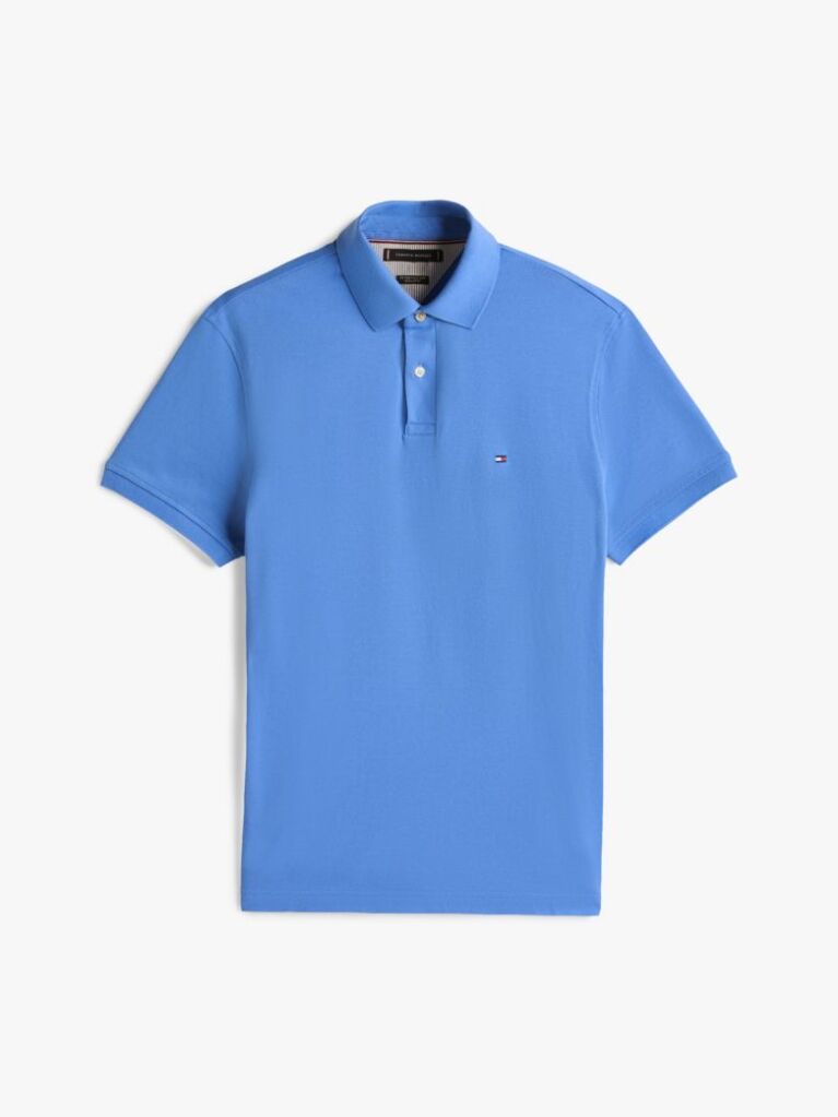 Blue 1985 Collection Regular Fit Pique Polo  Men