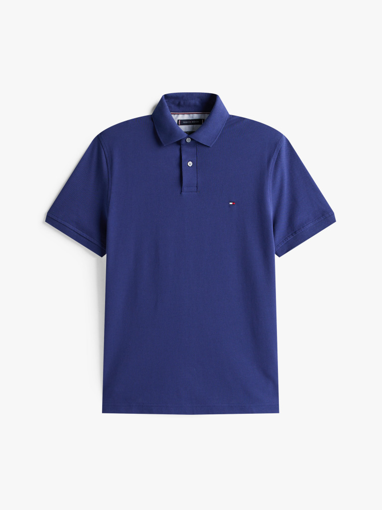 Blue 1985 Collection Regular Fit Pique Polo  Men