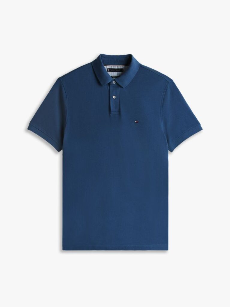 Blue 1985 Collection Regular Fit Pique Polo  Men