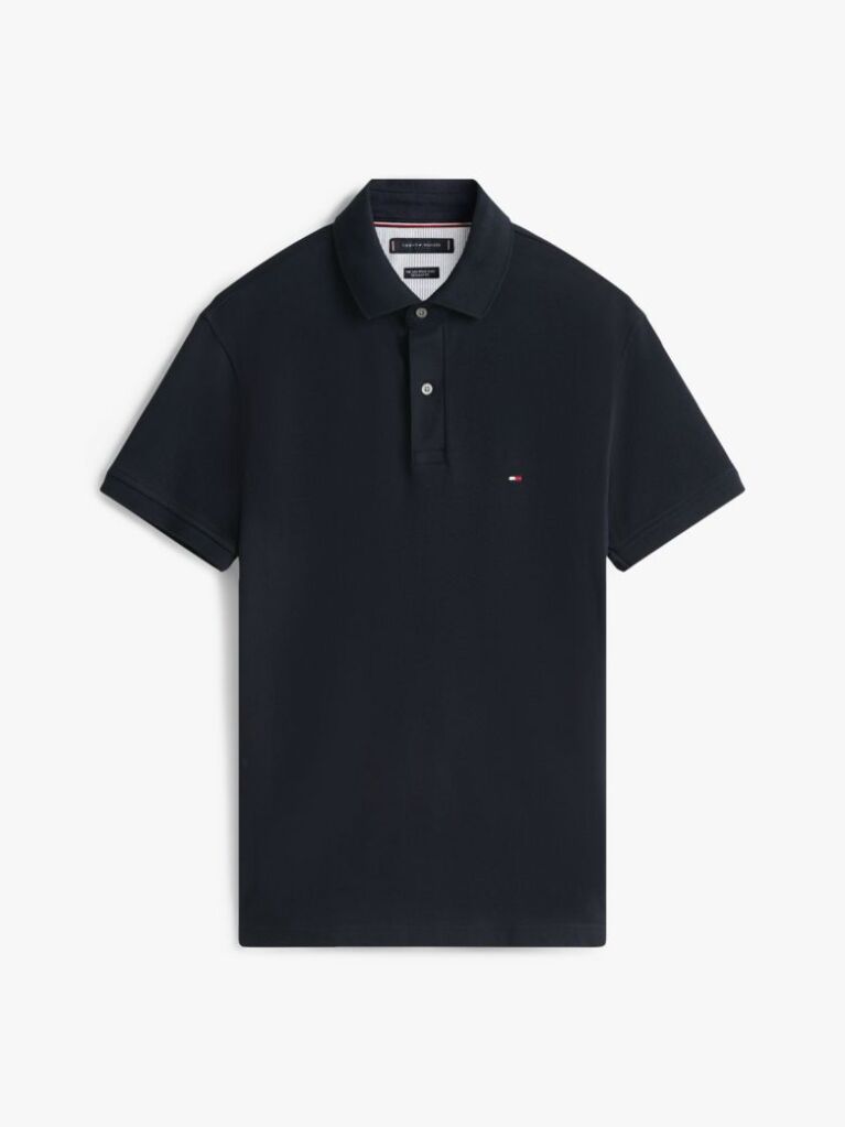 Blue 1985 Collection Regular Fit Pique Polo  Men