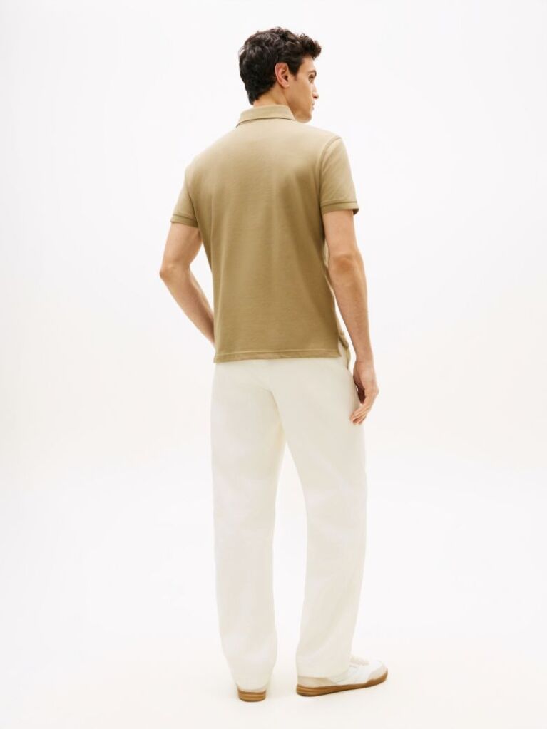 Beige 1985 Collection Regular Fit Pique Polo  Men
