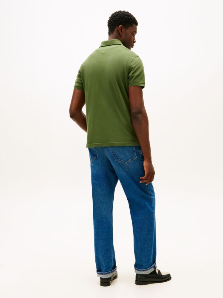 Green 1985 Collection Regular Fit Pique Polo  Men