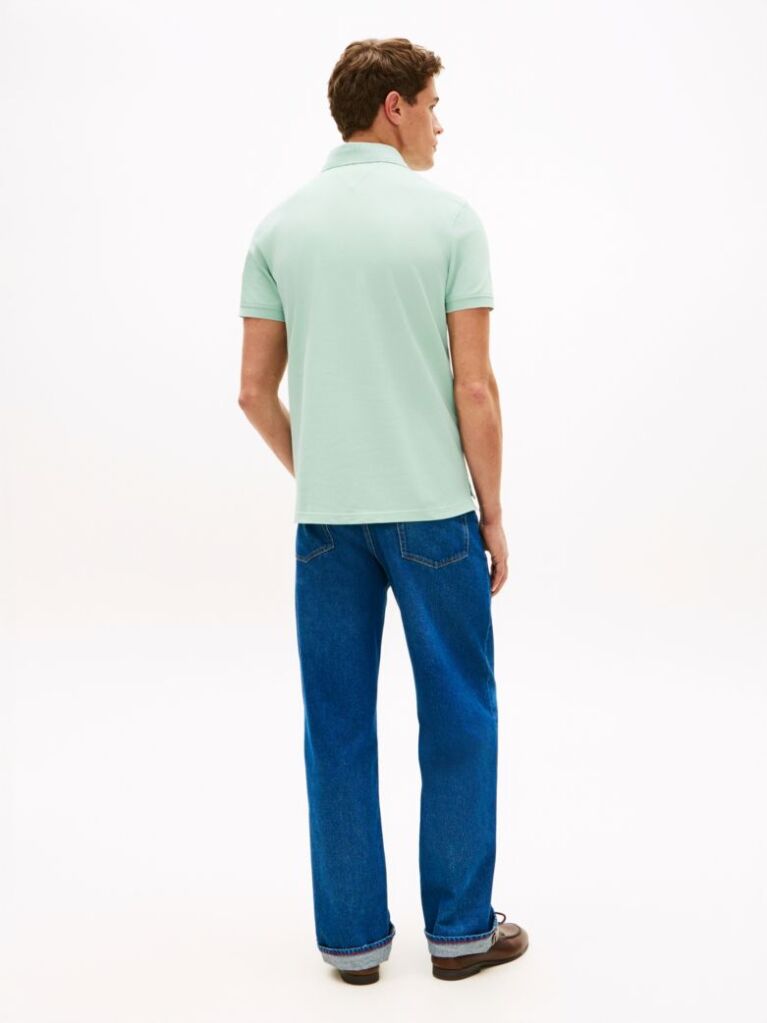 Green 1985 Collection Regular Fit Pique Polo  Men