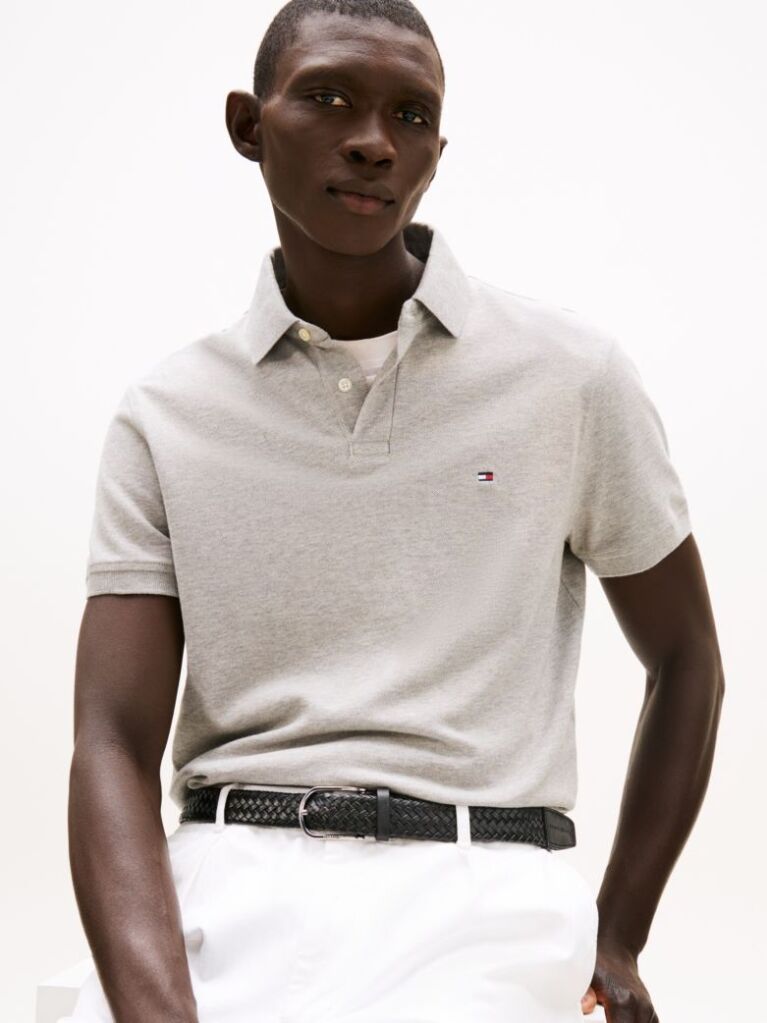 Gri Polo Regular Fit 1985 Collection  Barbati