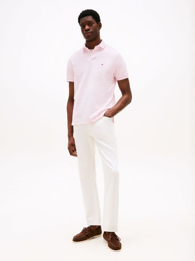 Pink 1985 Collection Regular Fit Pique Polo  Men