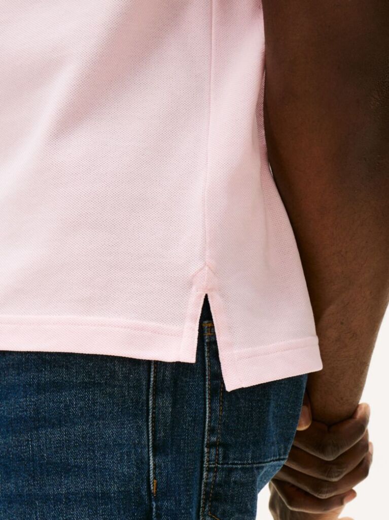 Pink 1985 Collection Regular Fit Pique Polo  Men