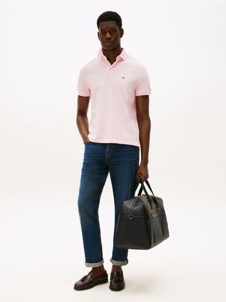 Pink 1985 Collection Regular Fit Pique Polo  Men
