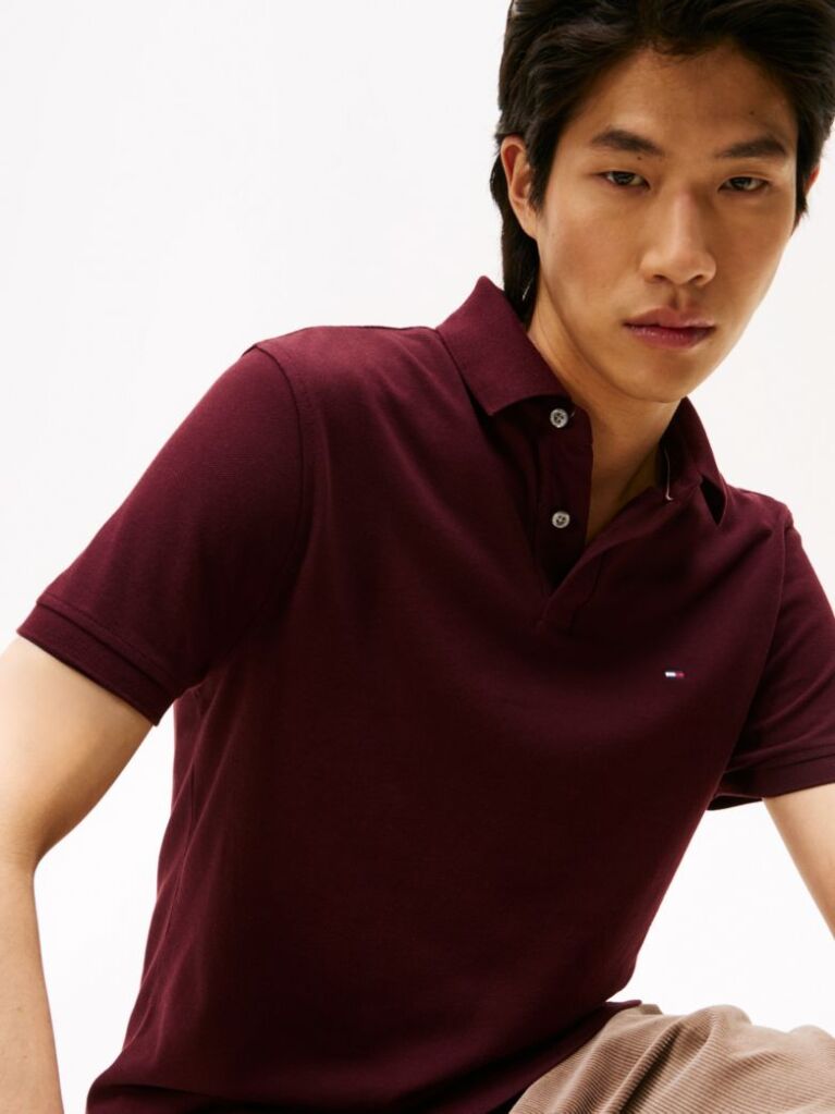 Red 1985 Collection Regular Fit Pique Polo  Men