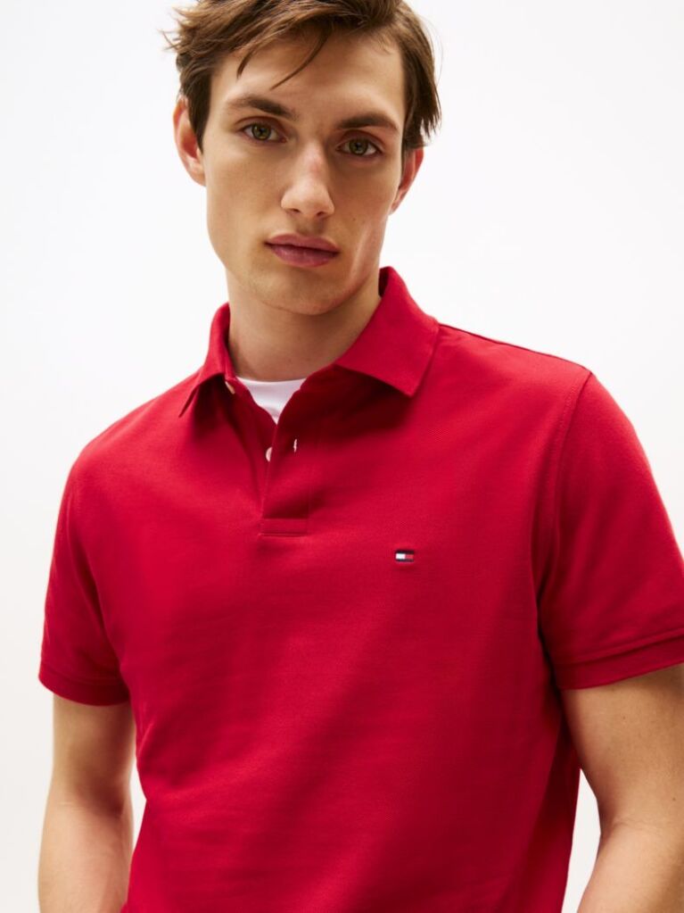 Red 1985 Collection Regular Fit Pique Polo  Men