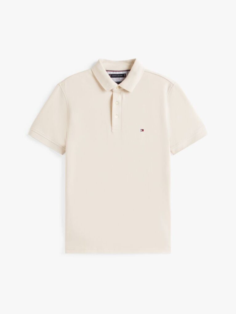 Beige 1985 Collection Slim Fit Pique Polo  Men