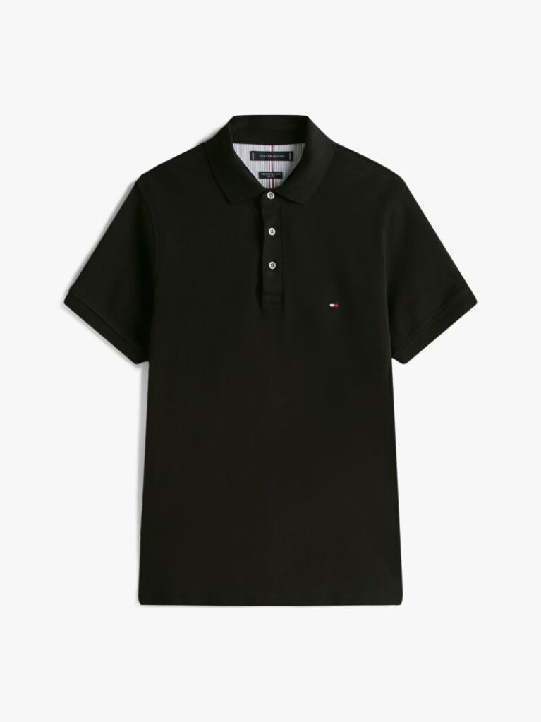 Negru Polo Slim Fit 1985 Collection  Barbati