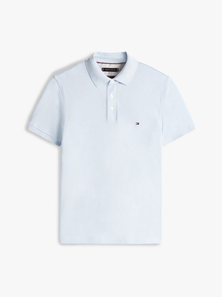Blue 1985 Collection Slim Fit Pique Polo  Men