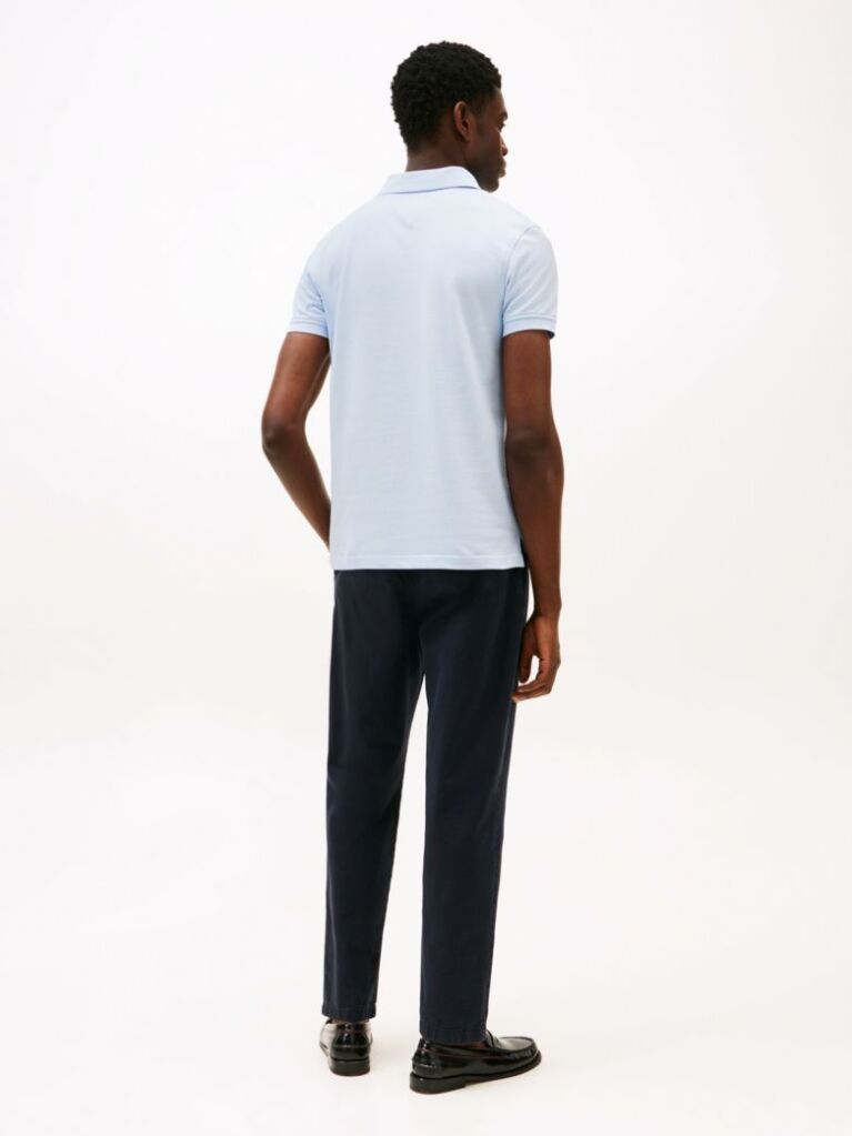Blue 1985 Collection Slim Fit Pique Polo  Men