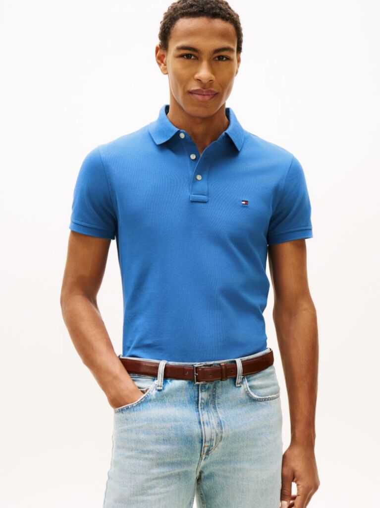 Blue Polo Slim Fit 1985 Collection  Barbati
