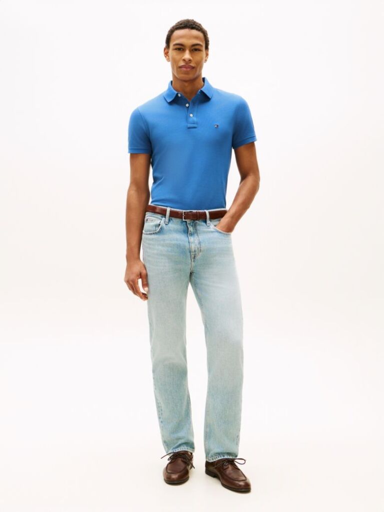 Blue Polo Slim Fit 1985 Collection  Barbati