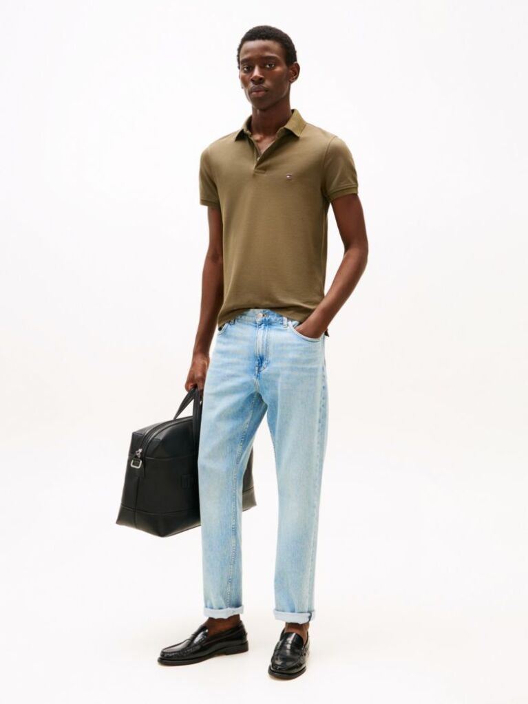 Verde Polo Slim Fit 1985 Collection  Barbati