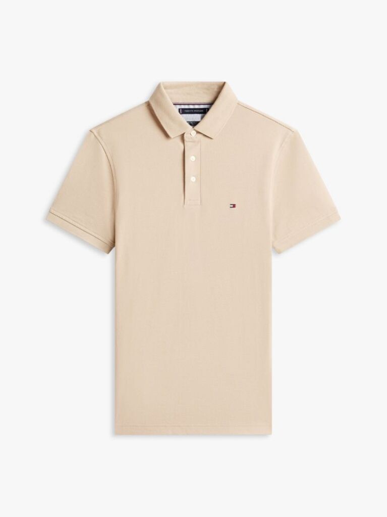 Bej Polo Slim Fit 1985 Collection  Barbati