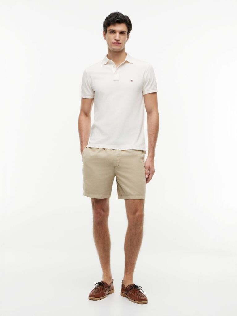 Bej Polo Slim Fit 1985 Collection  Barbati