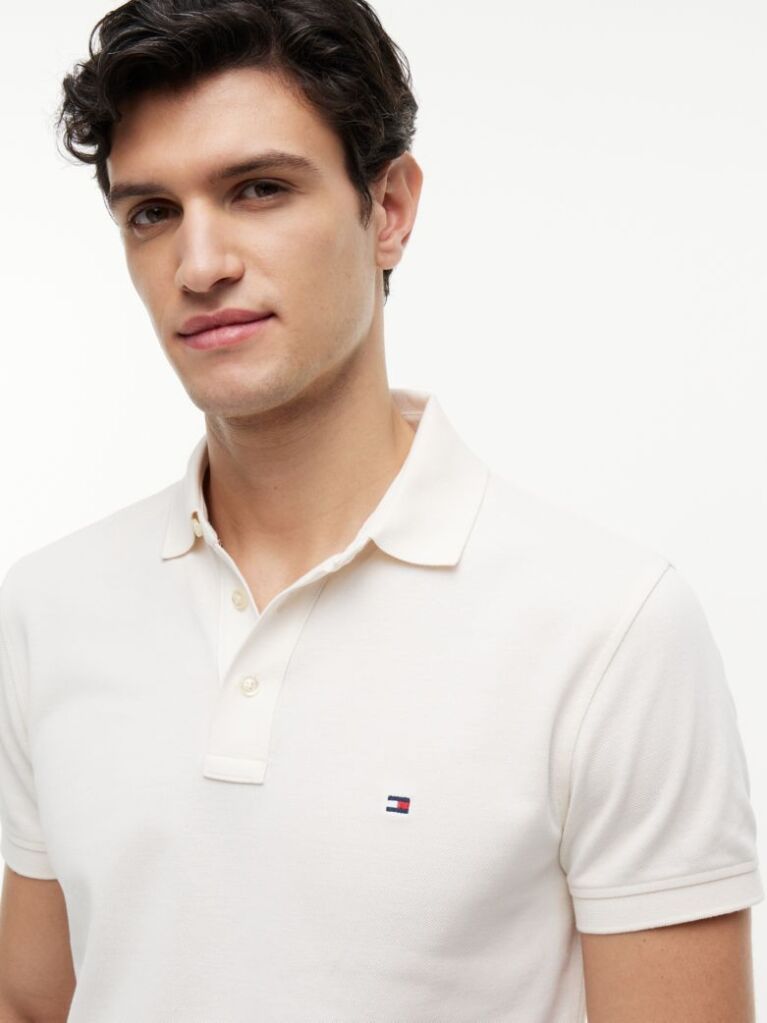 Bej Polo Slim Fit 1985 Collection  Barbati