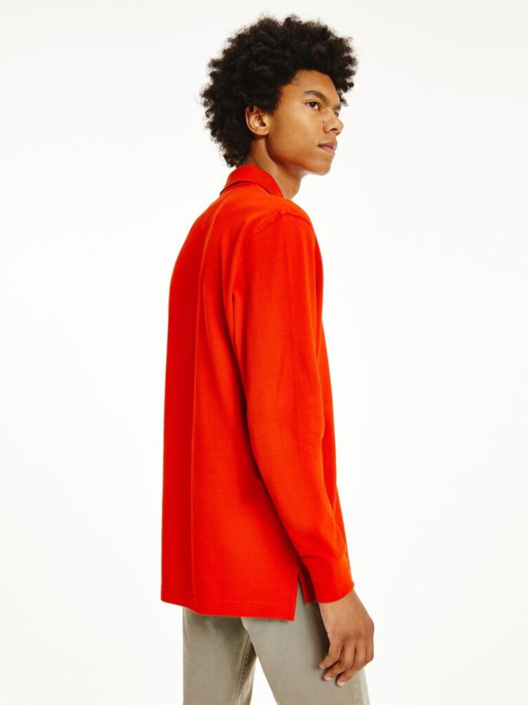 Orange 1985 Collection Regular Fit Long Sleeve Polo  Men