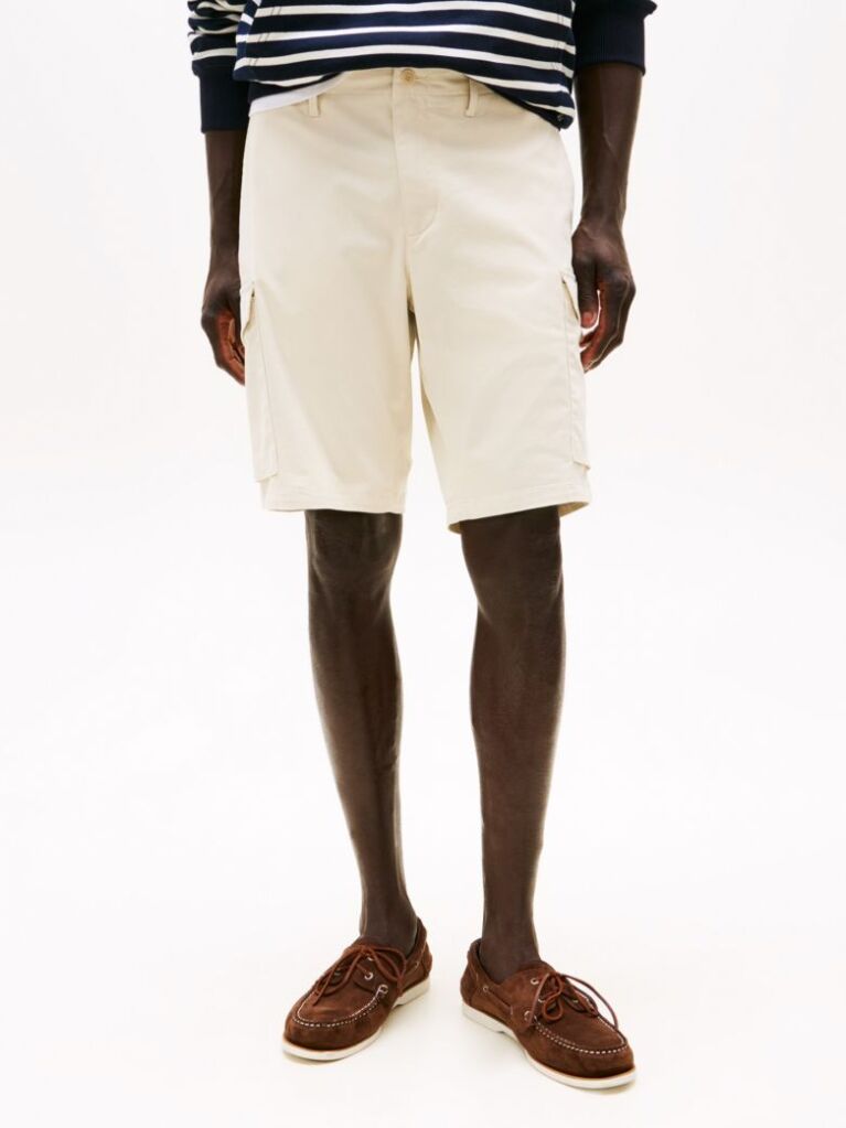 White 1985 Collection Harlem Relaxed Cargo Shorts  Men
