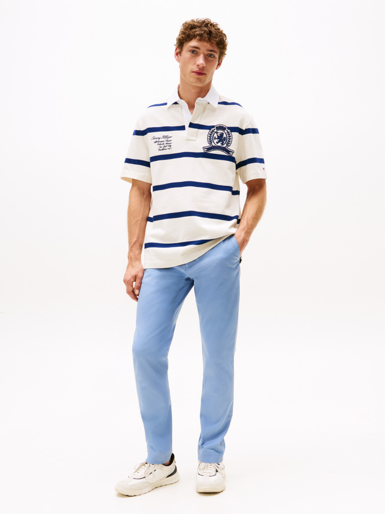 Blue Pantaloni Chinos Slim Fit 1985 Collection Bleecker  Barbati