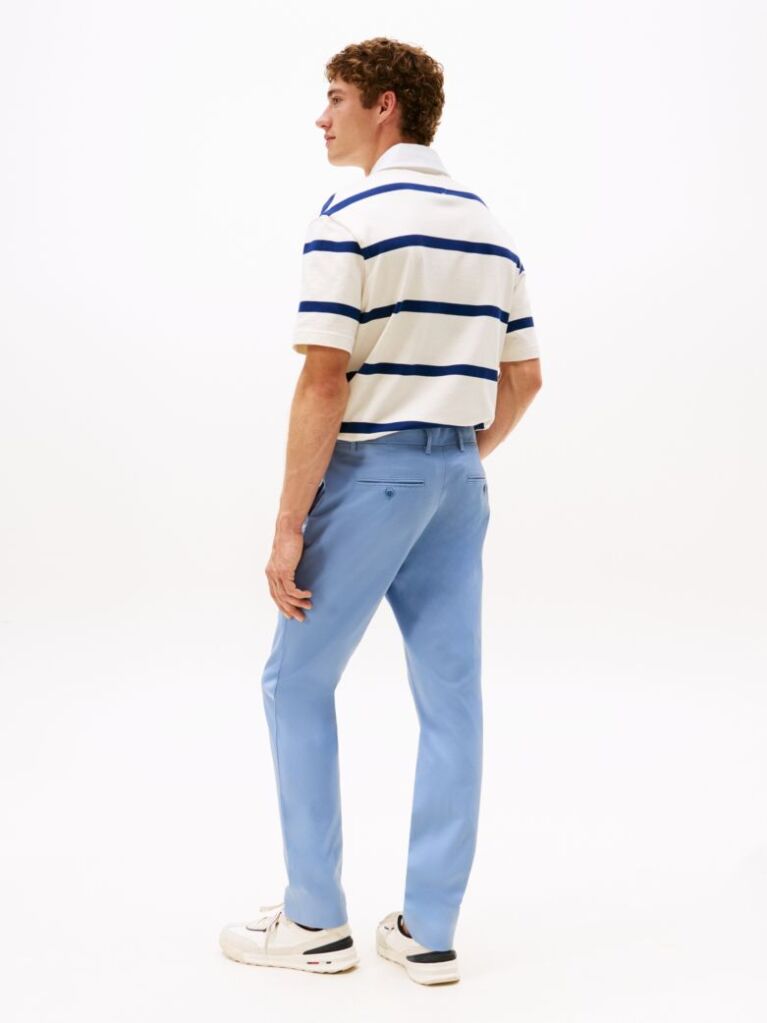 Blue Pantaloni Chinos Slim Fit 1985 Collection Bleecker  Barbati