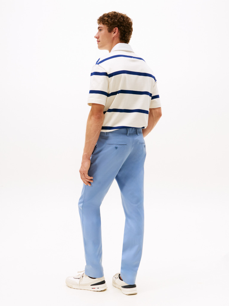 Blue Pantaloni Chinos Slim Fit 1985 Collection Bleecker  Barbati