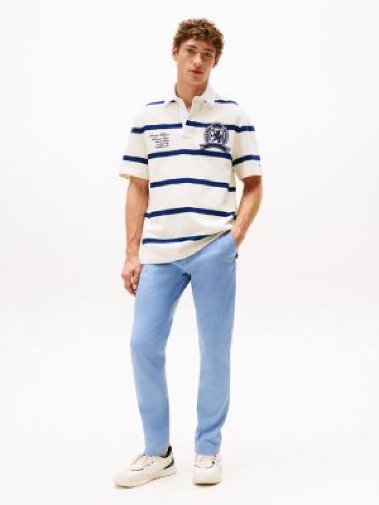 Blue Pantaloni Chinos Slim Fit 1985 Collection Bleecker  Barbati