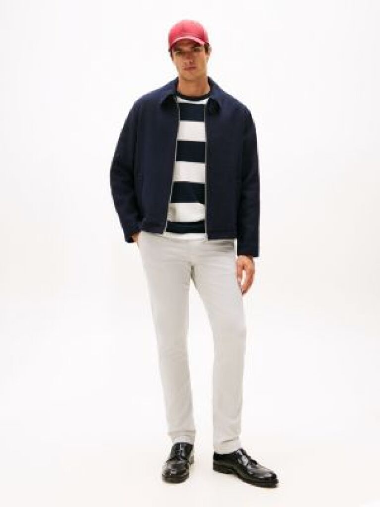 Gri Pantaloni Chinos Slim Fit 1985 Collection Bleecker  Barbati