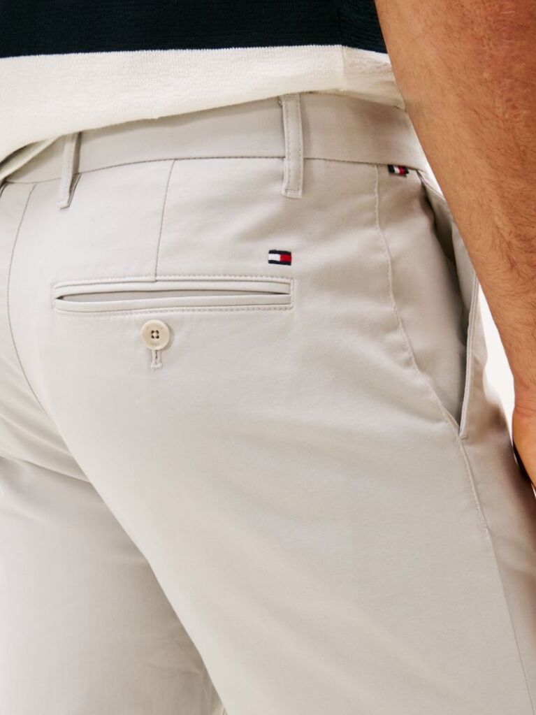 Gri Pantaloni Chinos Slim Fit 1985 Collection Bleecker  Barbati