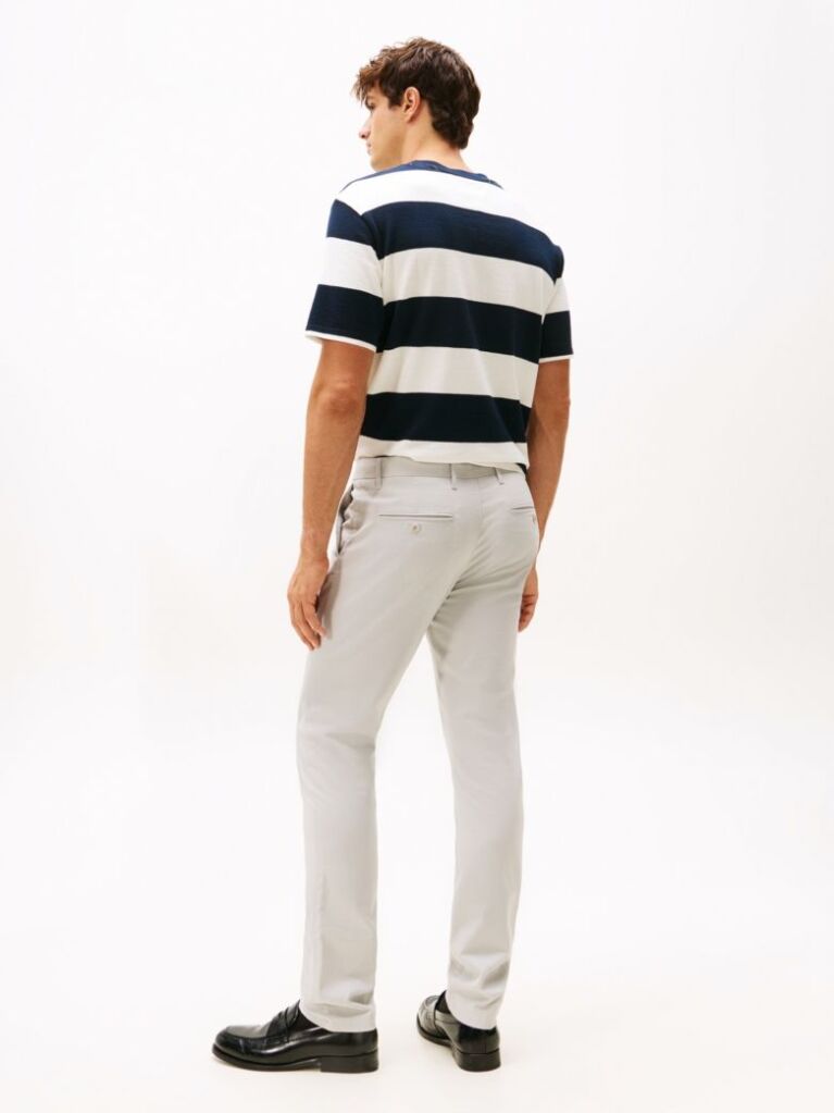 Gri Pantaloni Chinos Slim Fit 1985 Collection Bleecker  Barbati