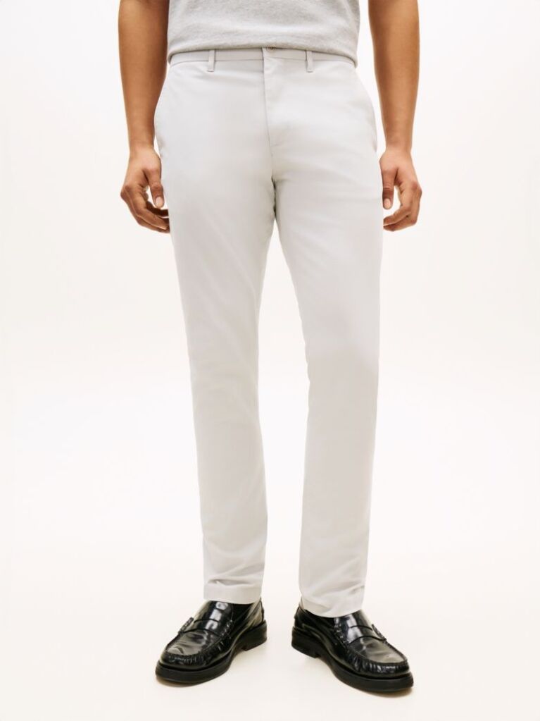 Gri Pantaloni Chinos Slim Fit 1985 Collection Bleecker  Barbati