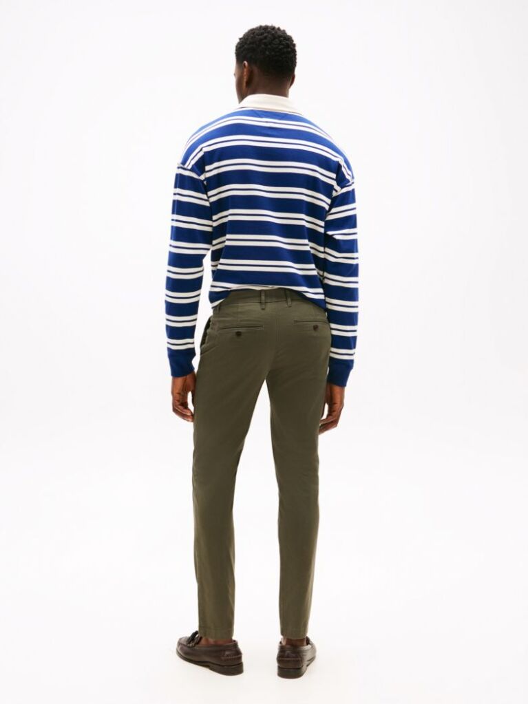 Verde Pantaloni Chinos Slim Fit 1985 Collection Bleecker  Barbati