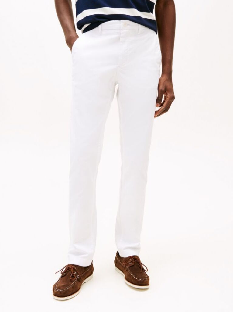 White 1985 Collection Bleecker Slim Fit Chinos  Men