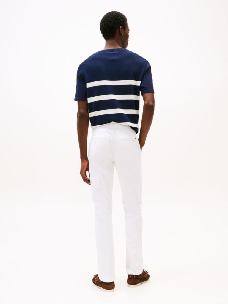 White 1985 Collection Bleecker Slim Fit Chinos  Men