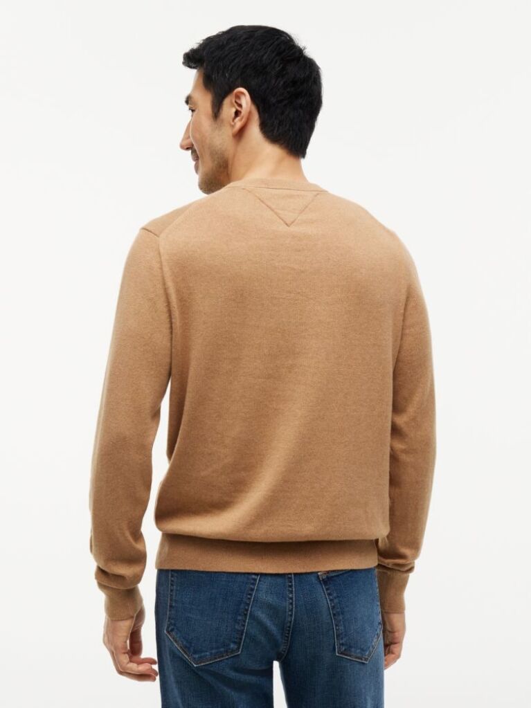 Maro Jumper Din Bumbac Si Casmir Crew Neck  Barbati