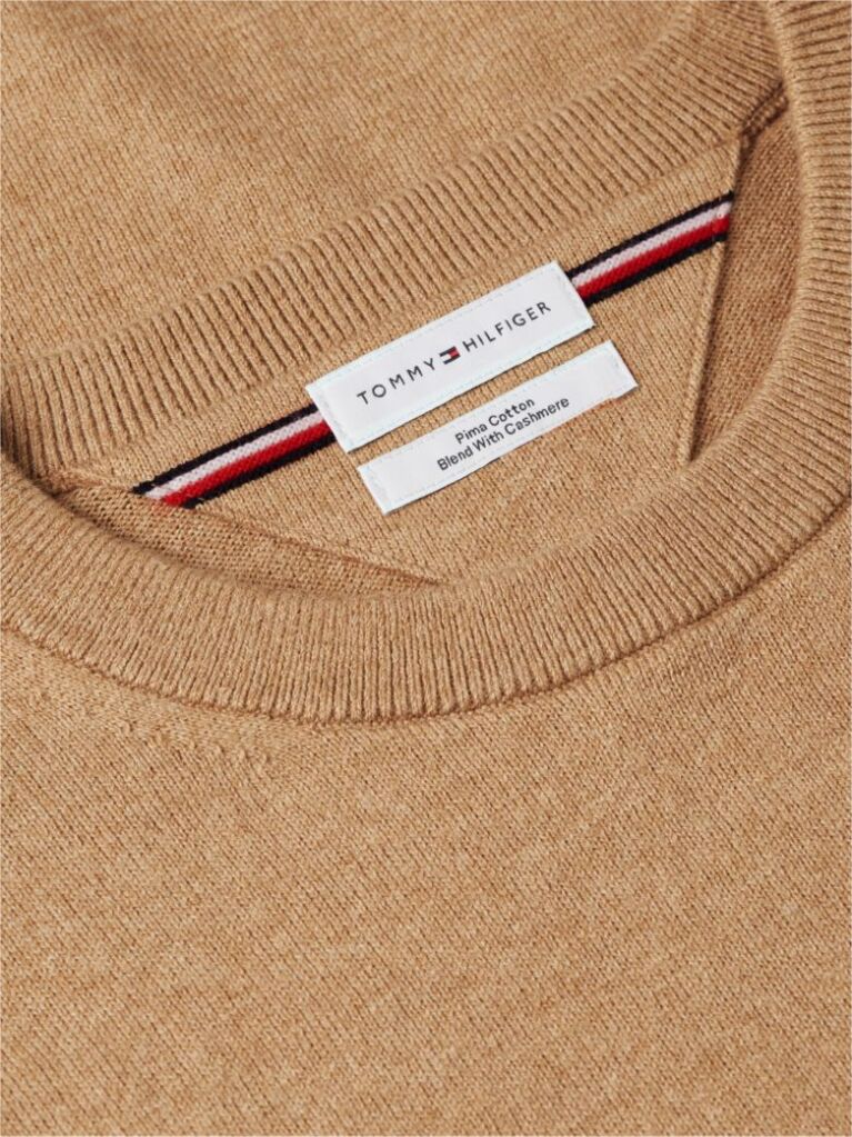Maro Jumper Din Bumbac Si Casmir Crew Neck  Barbati