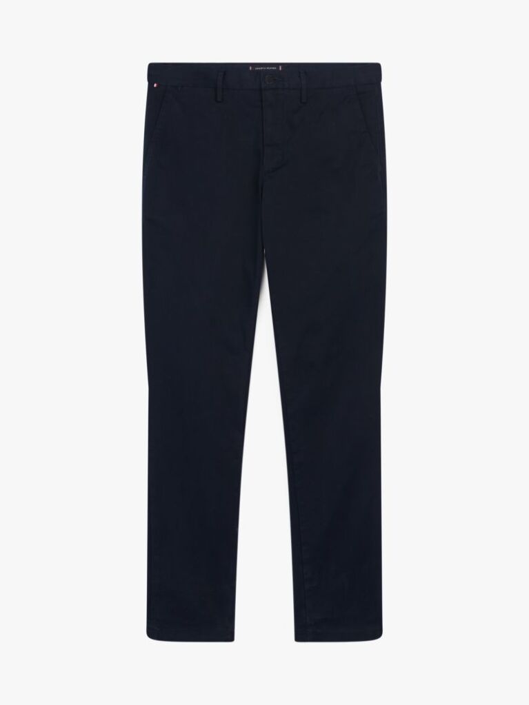 Blue Bleecker Stretch Cotton Chinos  Men