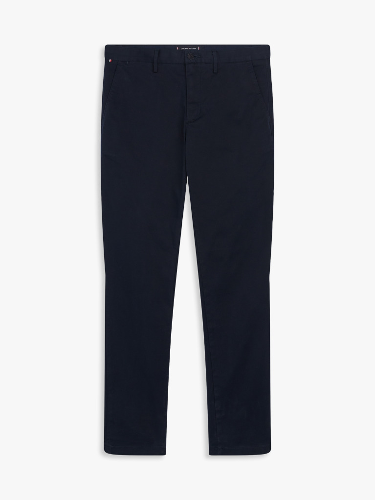 Blue Bleecker Stretch Cotton Chinos  Men